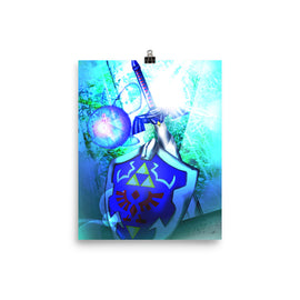 Master Sword - 8" x 10" Print