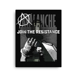 AVALANCHE - Join the Resistance - 16" x 20" Canvas